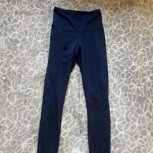 Navy Leggings with pockets